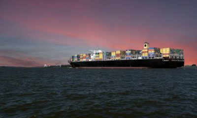 Record container shipment arrives in Rotterdam port