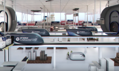 These superfact underground trains are coming soon. Image: Virgin Hyperloop One
