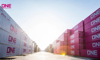 OCEAN NETWORK EXPRESS (ONE) celebrates the arrival of the largest container vessel