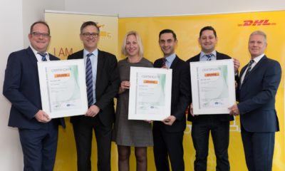 DHL Freight receives certification for its global management system