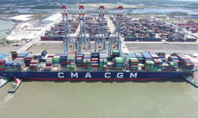 Vietnam receives largest ever container vessel