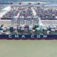 Vietnam receives largest ever container vessel