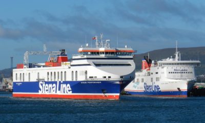 Stena Line’s first new generation ferry ‘floats’ in China