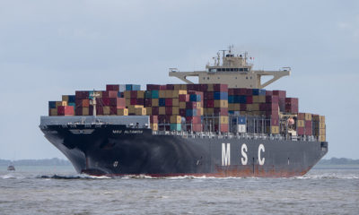 MSC reaches 100% shore power-ready vessels at port of Oakland
