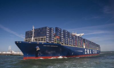 Containerships carries out its first refueling with liquefied natural gas