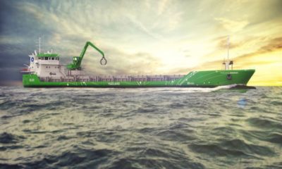 An impression of how the ‘Hagland Captain’ will look after the retrofit of a Wärtsilä hybrid propulsion solution. The conversion will create fuel savings and environmentally sustainable operations. Source: Hagland Shipping AS.