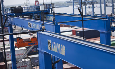 Kalmar zero emission RTGs at South Florida container terminal