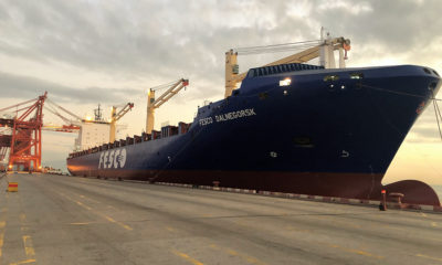 FESCO new vessel starts working on the ports of China and Far East of Russia