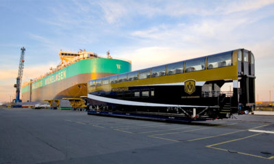WW Ocean: Shipping 10 train carriages around the world