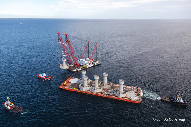 Jan De Nul successfully completes cable installation for the ADNOC Offshore NASR Full Field Development Project. Image: Jan De Nul