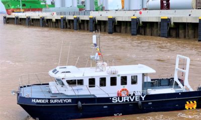 The new Humber Surveyor joins the fleet of survey vessels
