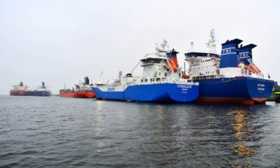 Gasum’s Coralius reaches bunkering milestone in Rotterdam bunkering ship-to-ship