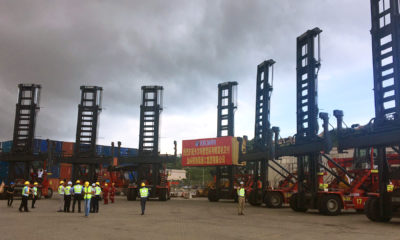 Kalmar empty container handlers help Shantou China Merchants Port Group Co., Ltd.