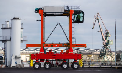 Kalmar hybrid straddle carriers to improve eco-efficiency at Lineas Intermodal’s Antwerp hub