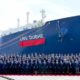 LNG carrier for Yamal LNG project named LNG DUBHE -The first LNG carrier out of four built in China for the project