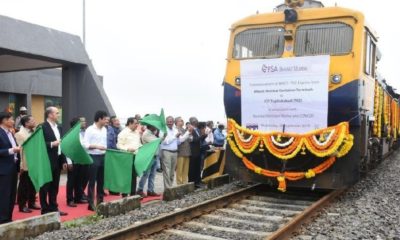 PSA’S Bharat Mumbai Container Terminals launches firs scheduled block train for HMM to ICD Tughlakabad 