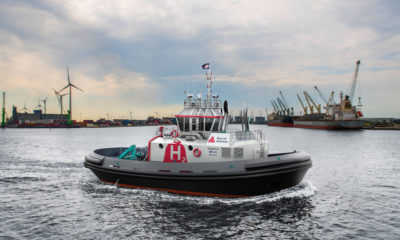 Hydrogen-powered tug is world first for Port of Antwerp