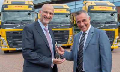 DHL takes delivery of first 700 new vehicles in strategic partnership with Volvo Trucks 