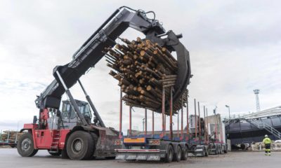 Kalmar and Metsä Fibre strengthen relationship with full-scope service contract for log-handling operations at Kemi Pulp Mill, Finland