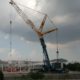 Sarens lifts 98m long trestle section in Mexico