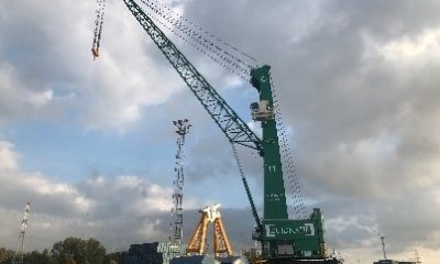 Two more electric Konecranes Gottwald mobile harbor cranes for Antwerp