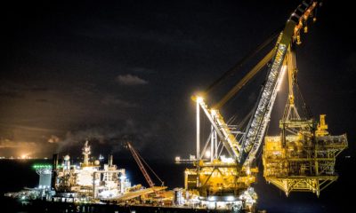 The crane vessel Saipem 7000 establishes a new local lifting record for the Gulf of Mexico