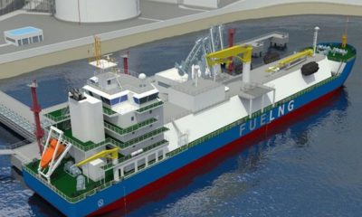 “K”LINE/FueLNG conclude ship management agreement for Singapore’s 1st LNG-Bunker vessel