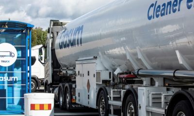 Sweden’s northernmost liquefied gas filling station opens in Östersund