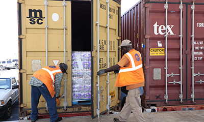 MSC delivers 200 containers of vital supplies for Bahamas hurricane relief