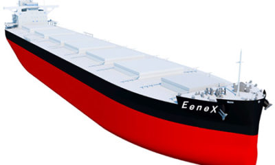 MOL Orders 2 next-generation 'EeneX' coal carriers - aiming for energy-efficient transport services