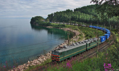 Russian Railways Holding organises first transit container shipment from Europe to Japan via Russia