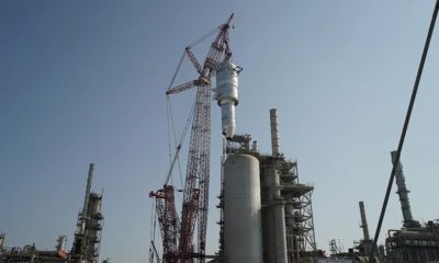Mammoet assist Larsen & turbo with major revamp of Oman's refinery
