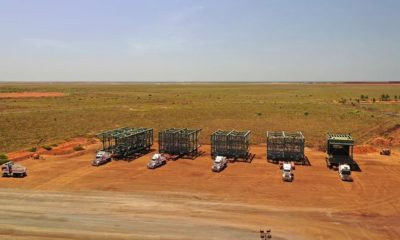 Mammoet delivers vital mine components for BHP South Flank 