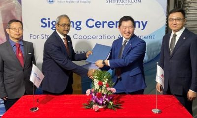 Indian Register of Shipping and shipparts.com ink cooperation agreement to promote Indian equipment suppliers