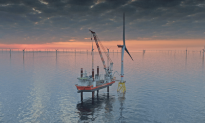 Global Wind Service installing turbines at Northwester 2 Offshore Wind Farm
