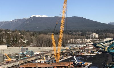 Sarens helps expand coal export facilities at North Vancouver’s Neptune Terminals