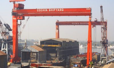 Cochin Shipyard Limited received Green Co rating. Image: CSL