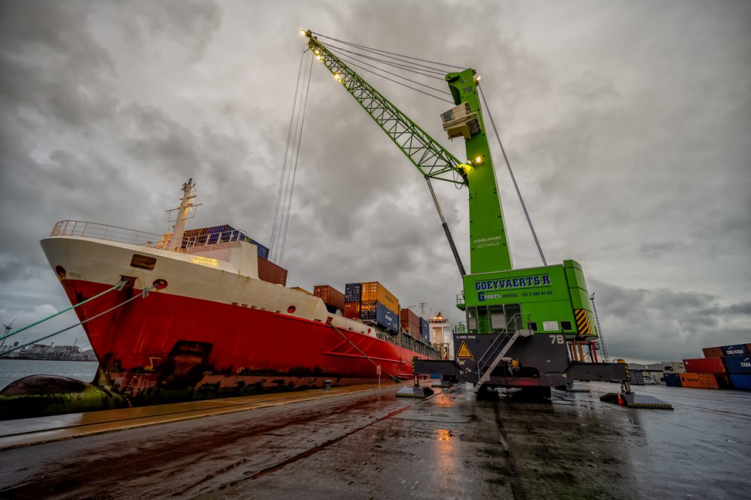 Goeyvaerts orders four new mobile harbor cranes from konecranes. Image: Konecranes