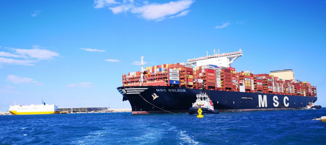 The Port of Valencia handles 9,718 TEUs from a ship in a single stop. Image: Port Authority of Valencia