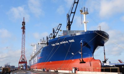 Damen carried out maintenance and repair projects on CMA CGM vessels. Image: Damen Shipyards Group