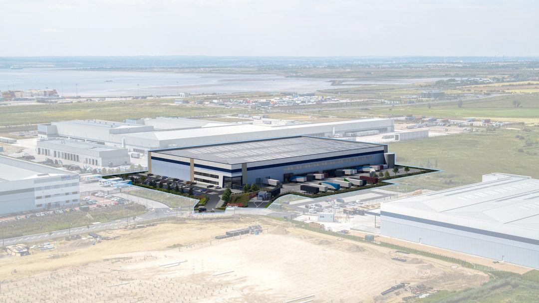 DP world to increase warehouse capability at London Gateway. Image: DP World London Gateway
