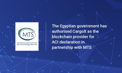 Egypt authorizes CargoX as the blockchain document transfer gateway for ACI. Image: CargoX