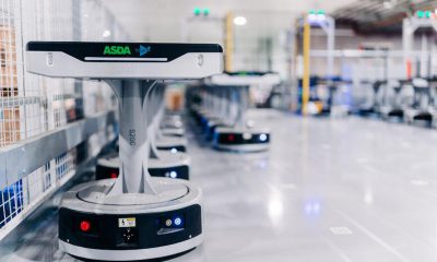 Geek+and AMH Material Handling deliver the robotic sortation project with Asda Logistics Services. Image: Geek+