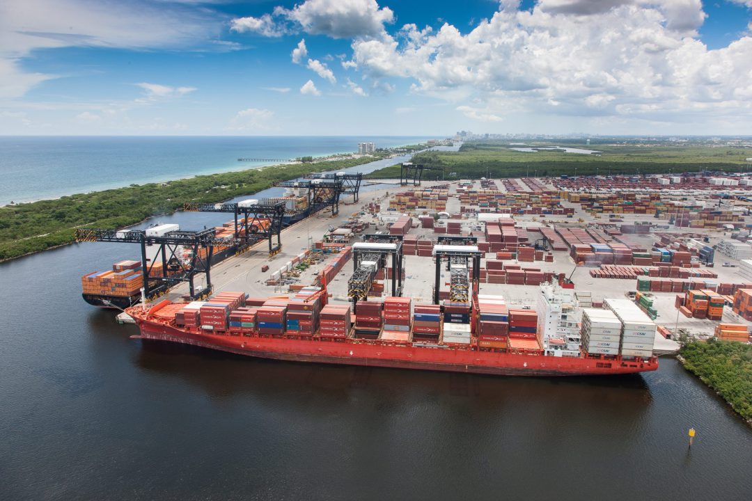 Port Everglades welcomes Ocean Network Express on New European Service Image: Port Everglades