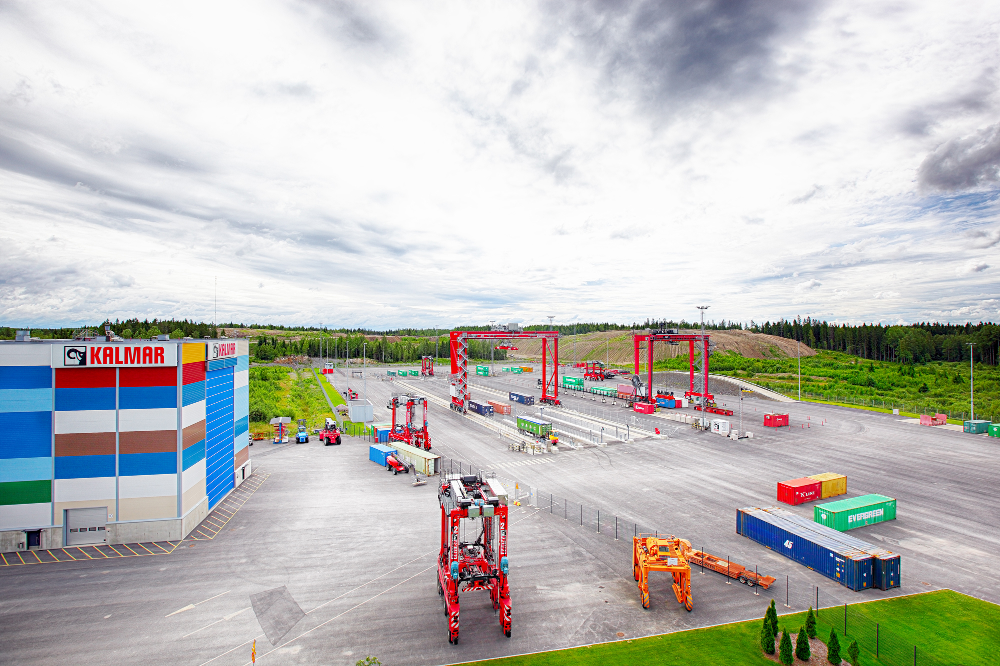 Kalmar accelerates its product development with cutting-edge 5G private network. Image: Kalmar