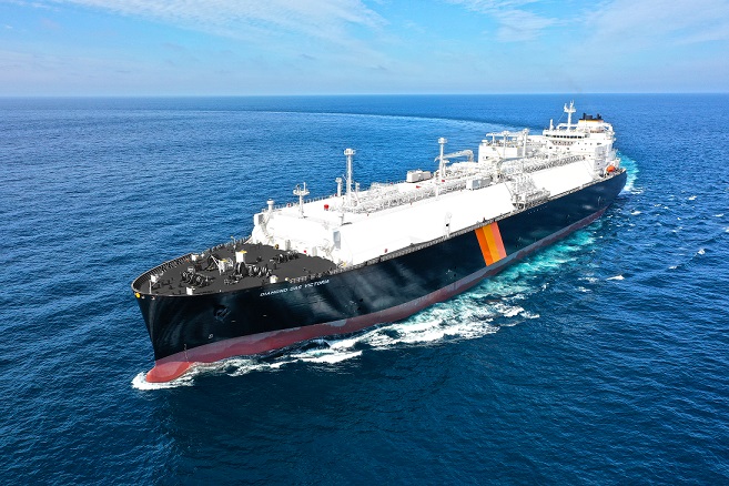 New LNG carrier Diamond Gas Victoria delivered. Image: NYK Line