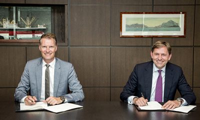 Shell and MSC sign collaboration agreement on decarbonising shipping Image: MSC