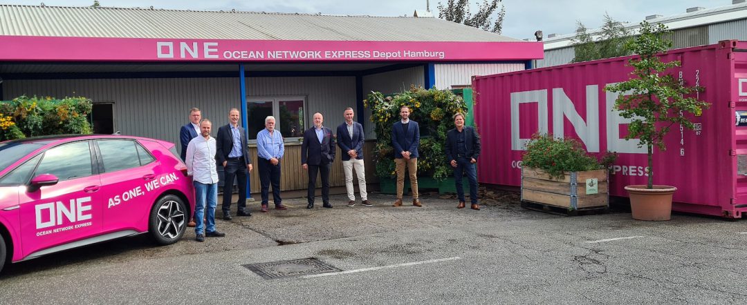 Ocean Network Express opens new container depot in Hamburg. Image: ONE