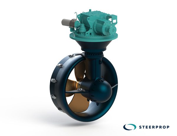 Steerprop to deliver the azimuth propulsors to UZMAR Shipyards. Image: Steerprop