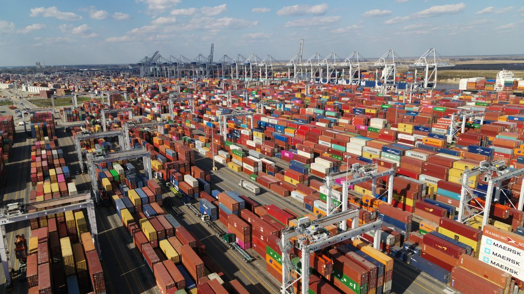 Port of Savannah moves 5M TEUs. Image: Georgia Ports Authority